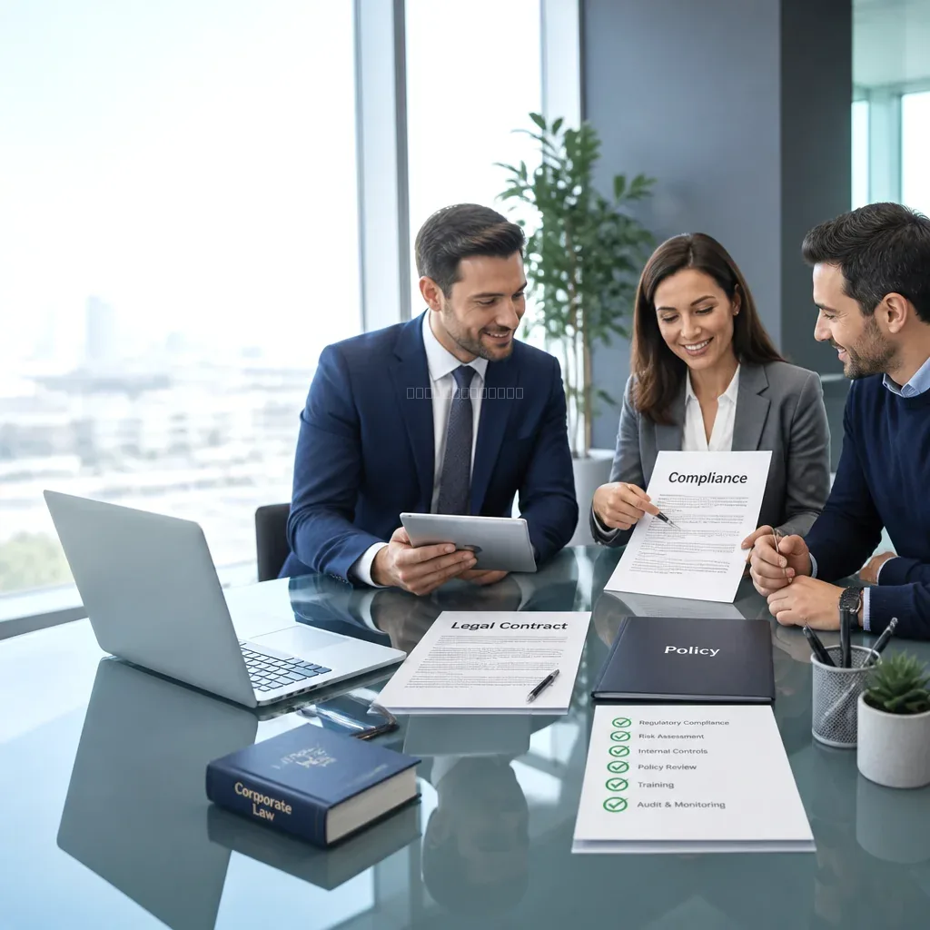 Fluxo de trabalho de consultoria e compliance LawMCore